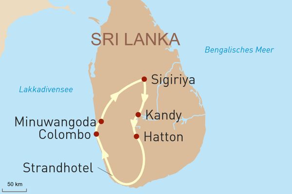 Sri Lanka Reise Deluxe