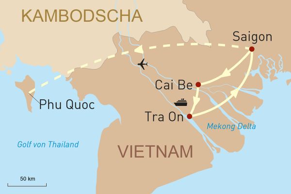 Südvietnam erleben und Baden auf Phu Quoc