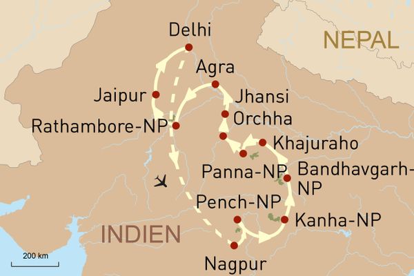 Wildlife Indien Stepmap