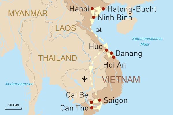 Vietnam Klassisch - mit Vietnam Heise