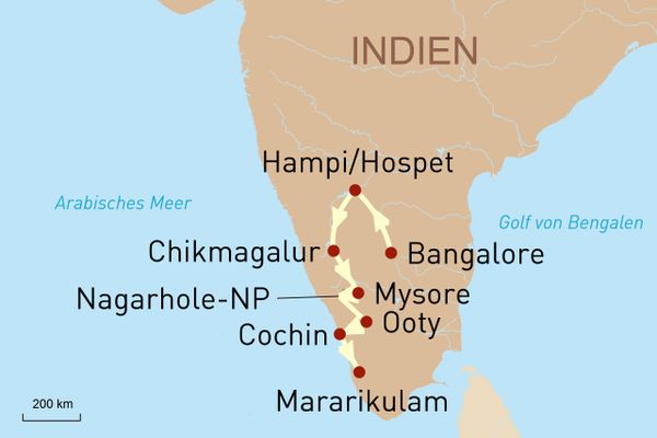 Zauber des Südens – Südindien individuell erleben