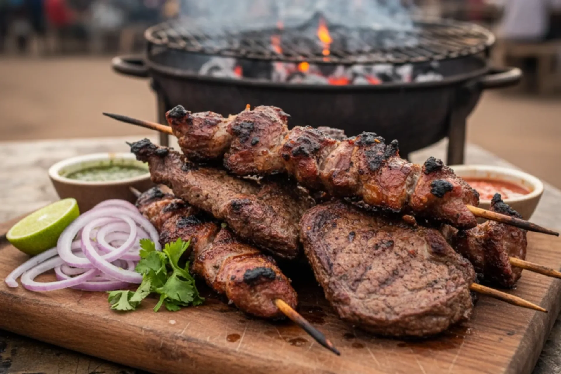 Tansania Reisen Nyama Choma