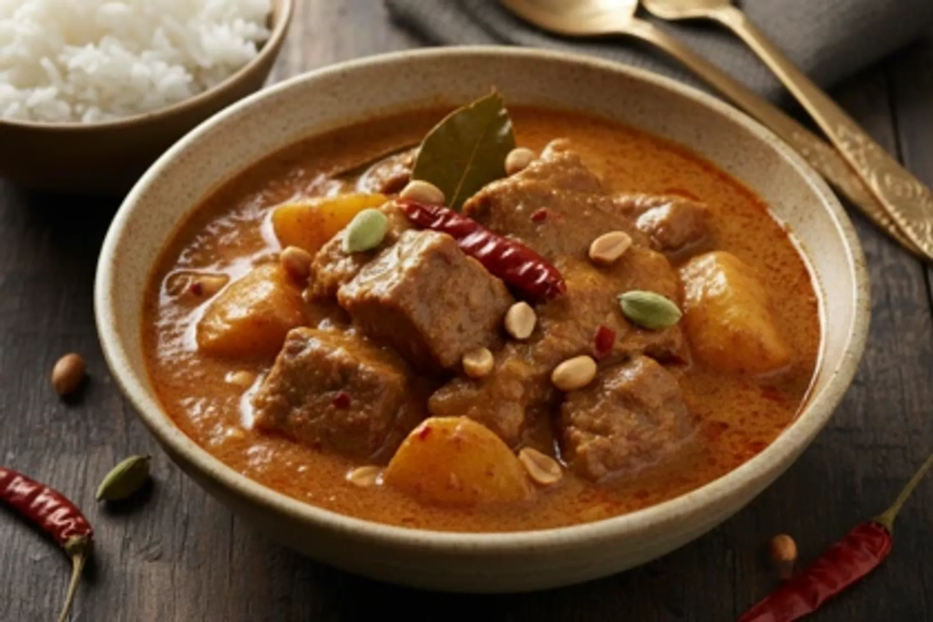 Thailand Reisen, Massaman Curry