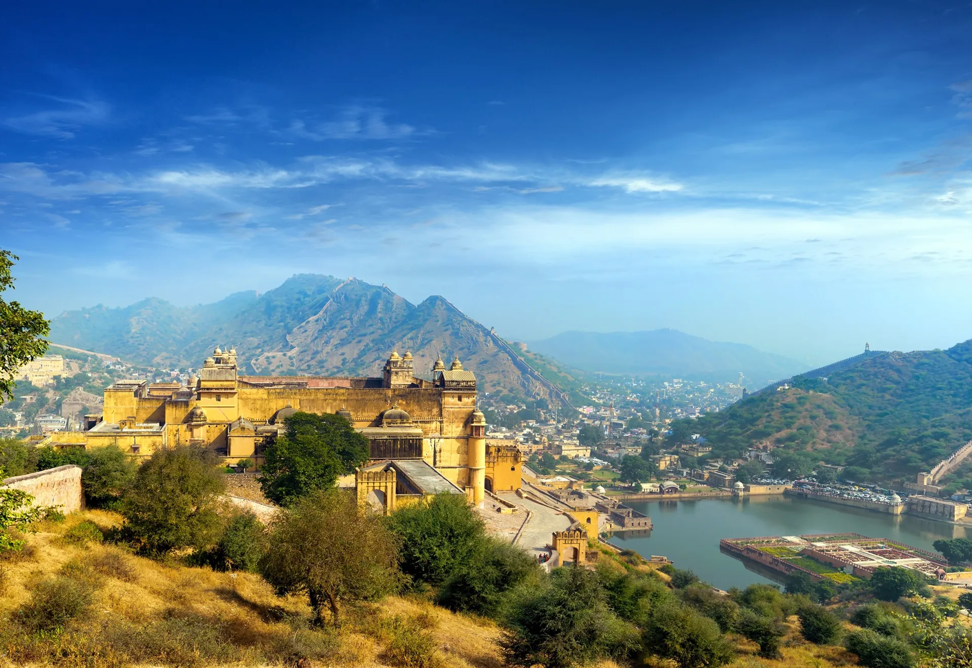 Amber Fort in Jaipur, Indien Reise