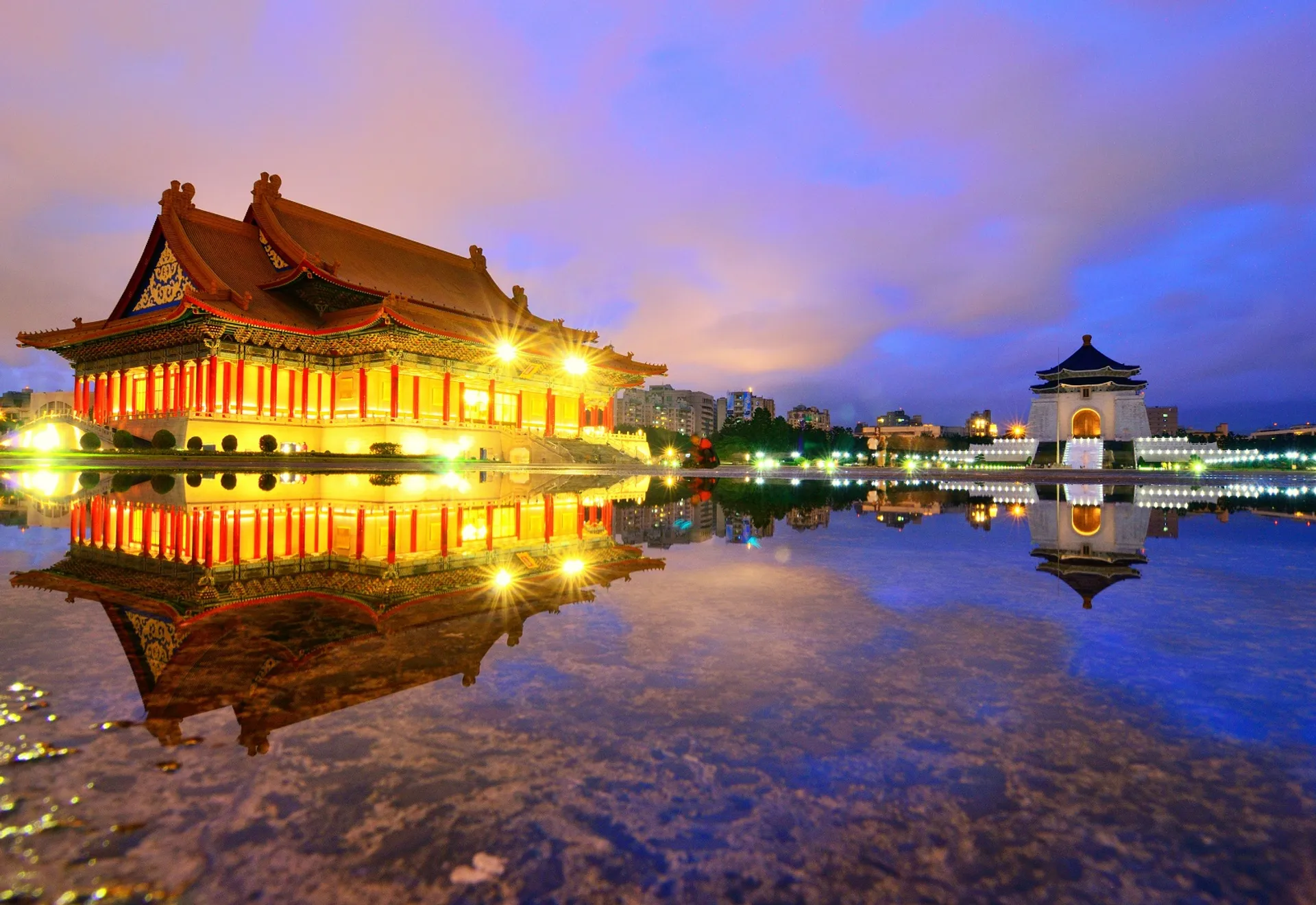 Nationale Konzerhalle in Taipeh, Taiwan Reise