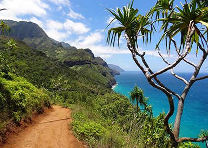Napaliküste auf Hawaii