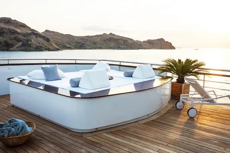 Aqua Blu, Sonnendeck