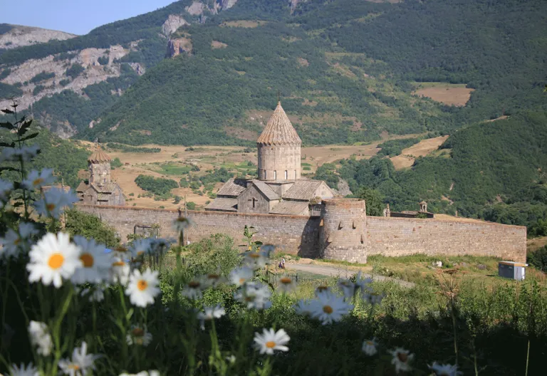 Tatev Kloster mit der längsten Seilbahn der Welt