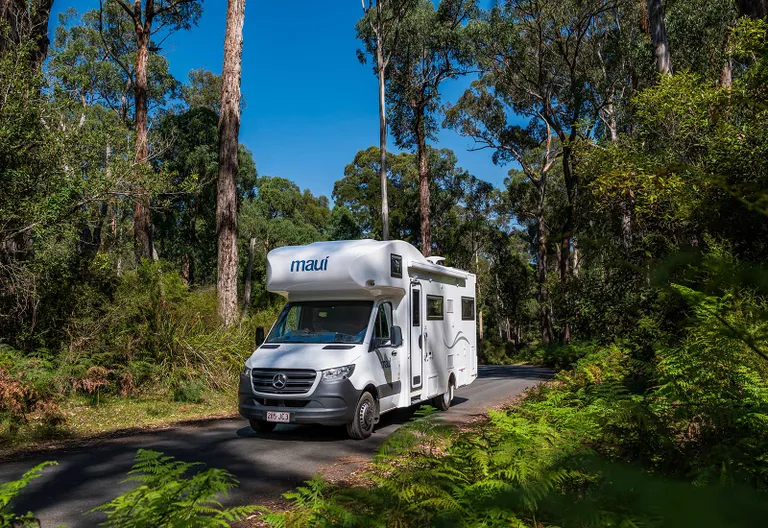 Beispiel für ein 4-Bett-Wohnmobil, Maui Motorhomes