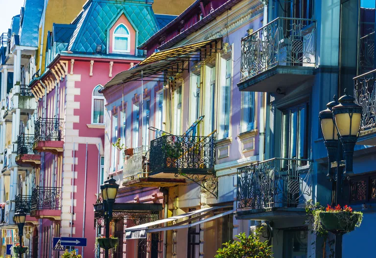Architektur in Batumi, Georgien