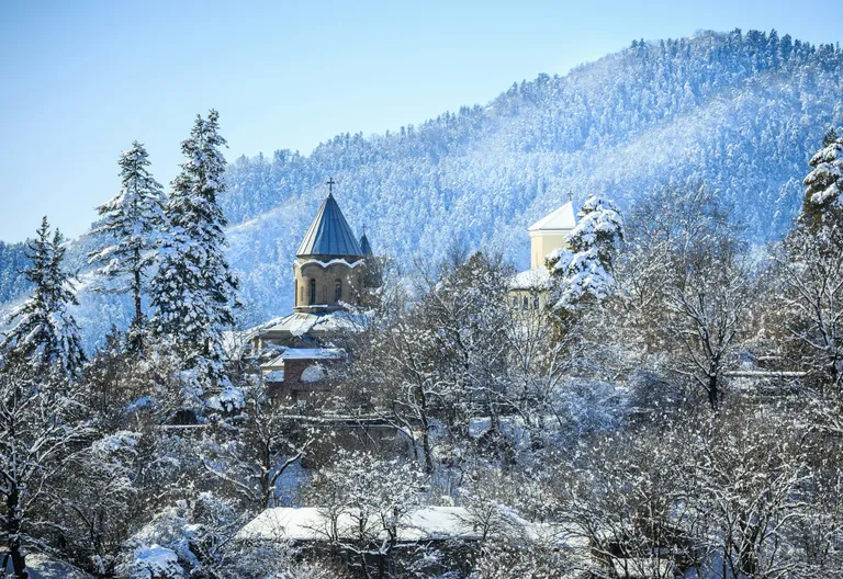 Borjomi Nationalpark im Winter