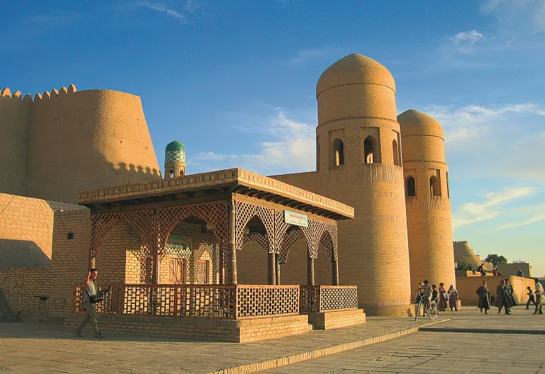 Der historischen Altstadt Chiwas, Itchan-Kala