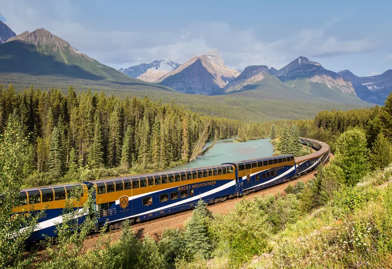 Transkanada per Bahn