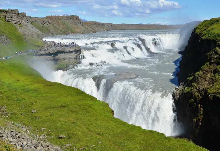 Gullfoss-Wasserfall, Island