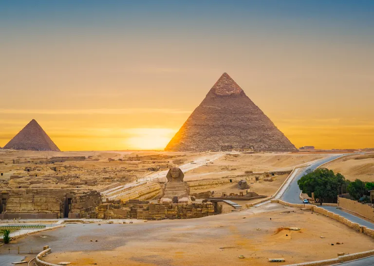 Die Pyramiden von Gizeh, Kairo