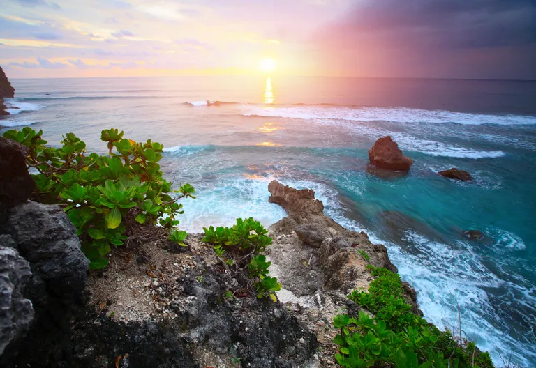 Sonnenuntergang auf Bali