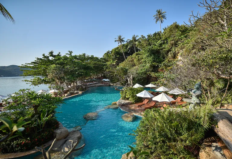 Santhiya, Koh Phangan, Main Pool