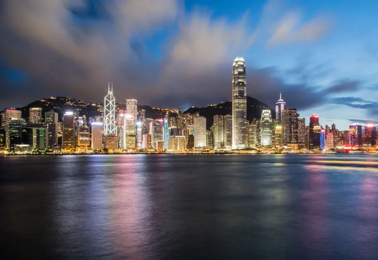 Skyline von Hongkong