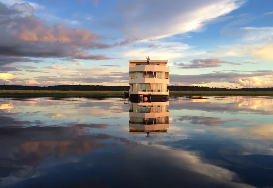 An Bord der Zambezi Queen, Botswana Reise