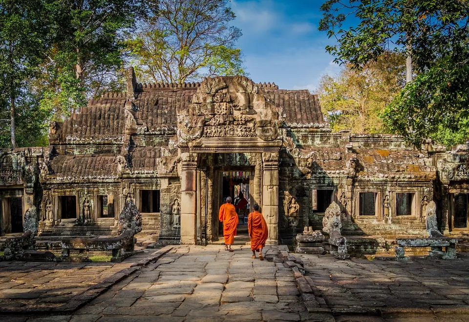 Angkor Wat in Kambodscha