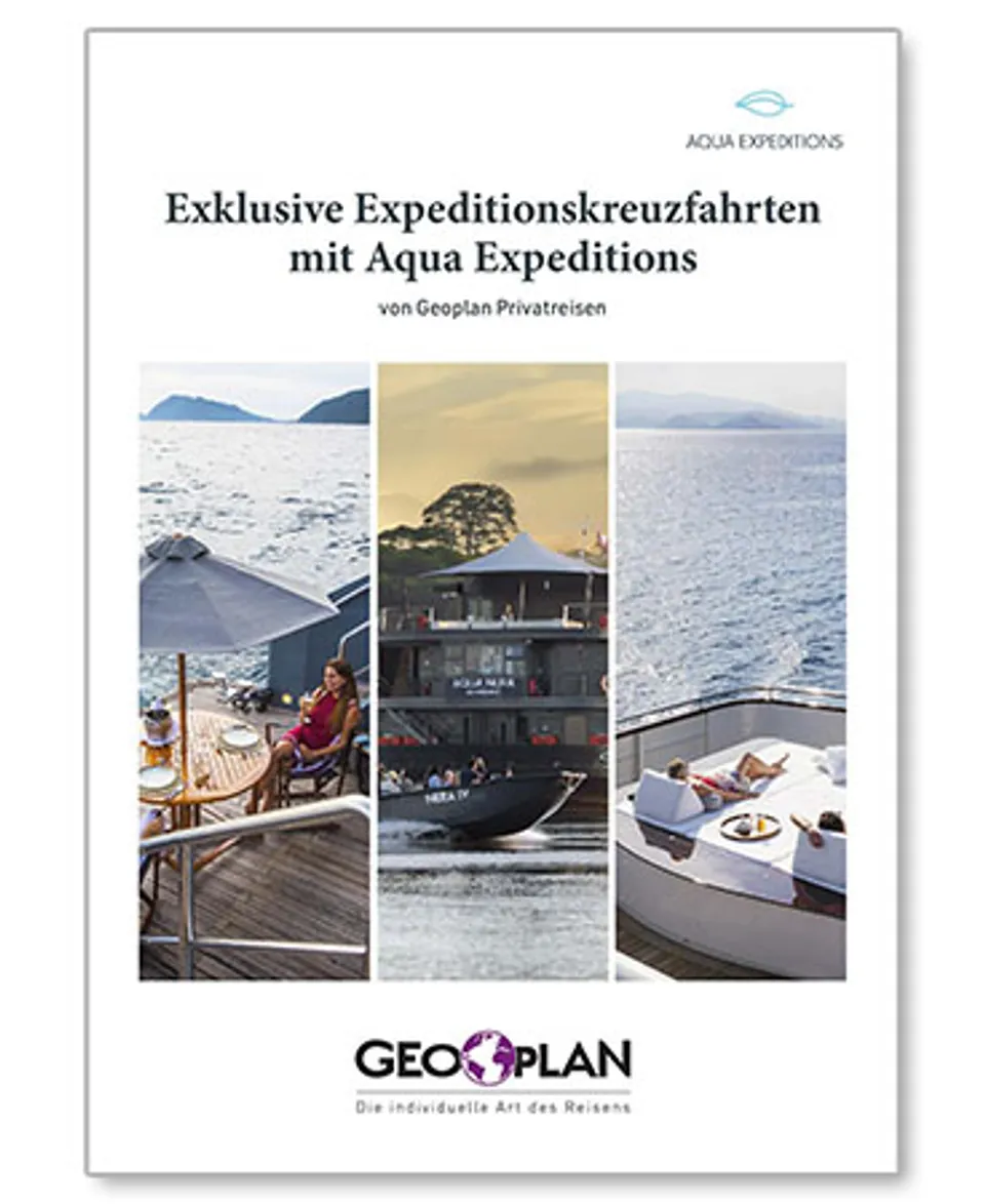 Exklusive Expeditionskreuzfahrten mit Aqua Expeditions