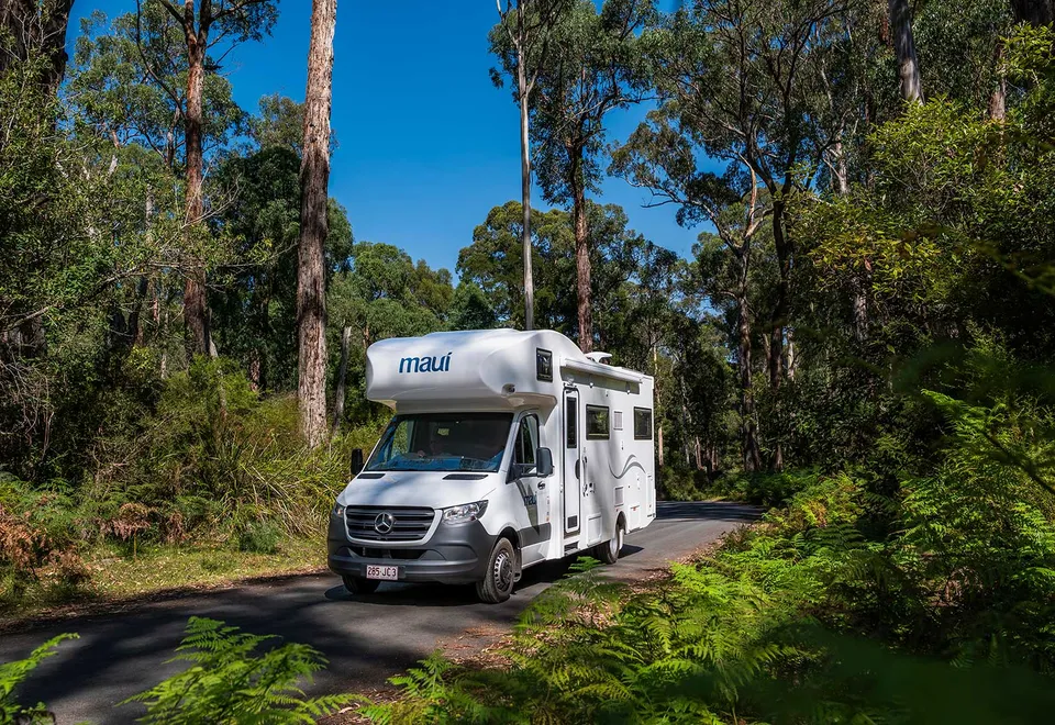 Beispiel für ein 4-Bett-Wohnmobil, Maui Motorhomes