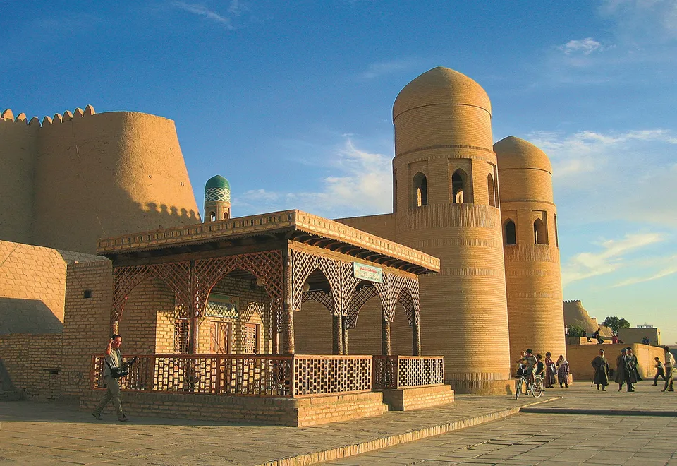 Der historischen Altstadt Chiwas, Itchan-Kala