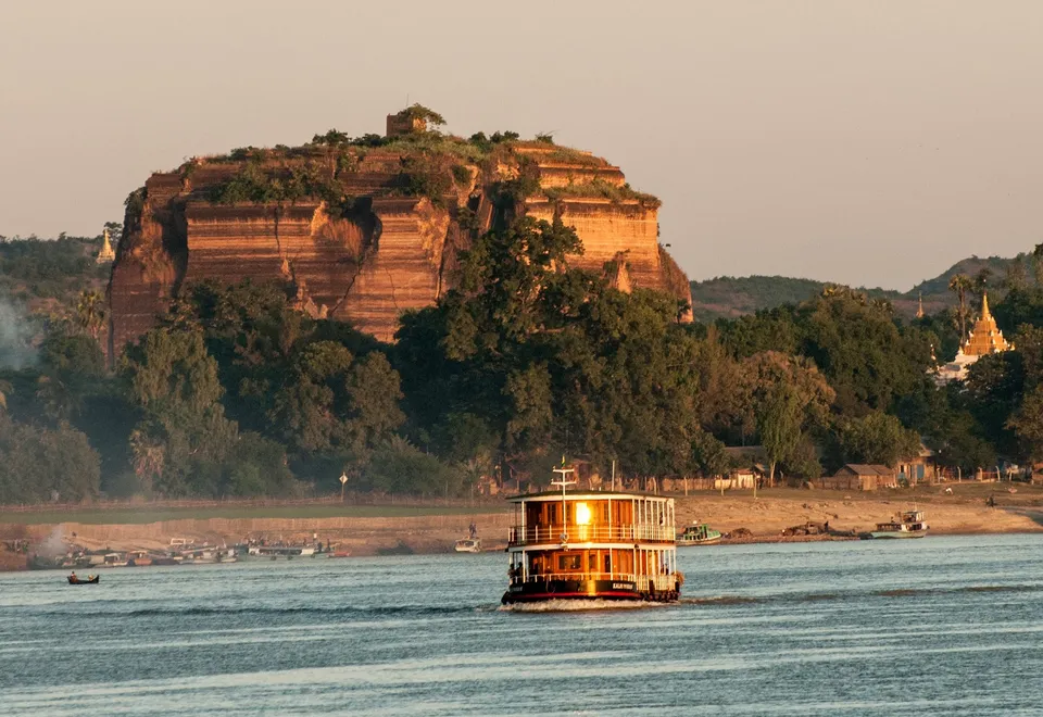 Die Kalay Pandaw auf dem Chindwin