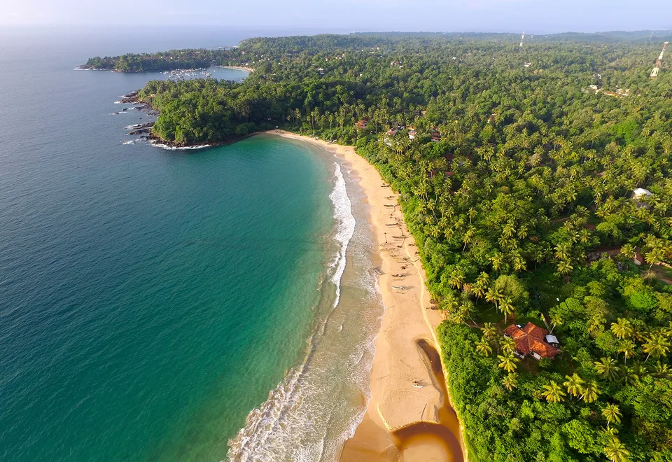 Das Resort auf der Vogelperspektive