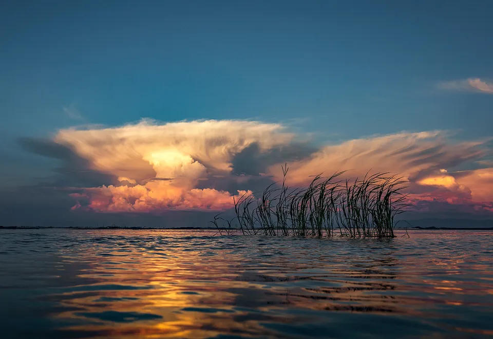 Abendstimmung am Malawi See