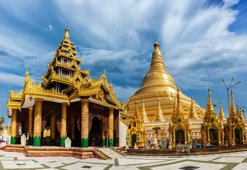 Shwedagon-Pagode in Yangon, Myanmar
