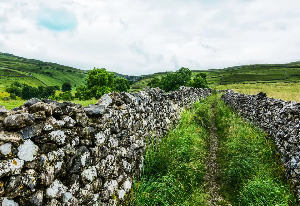 Landweg durch Wales Idyllen