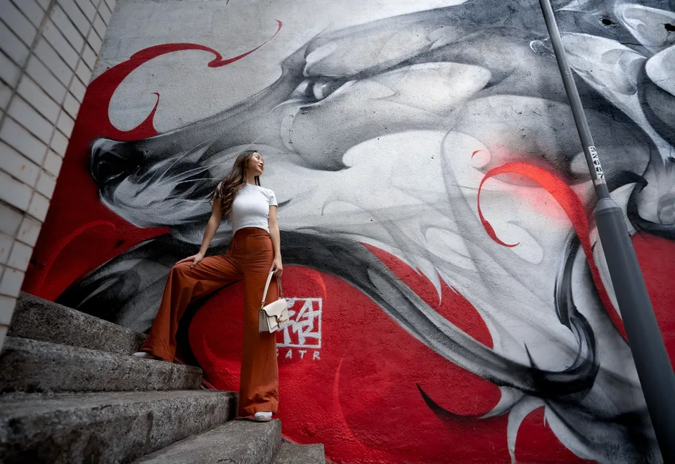 Streetart in Hongkong