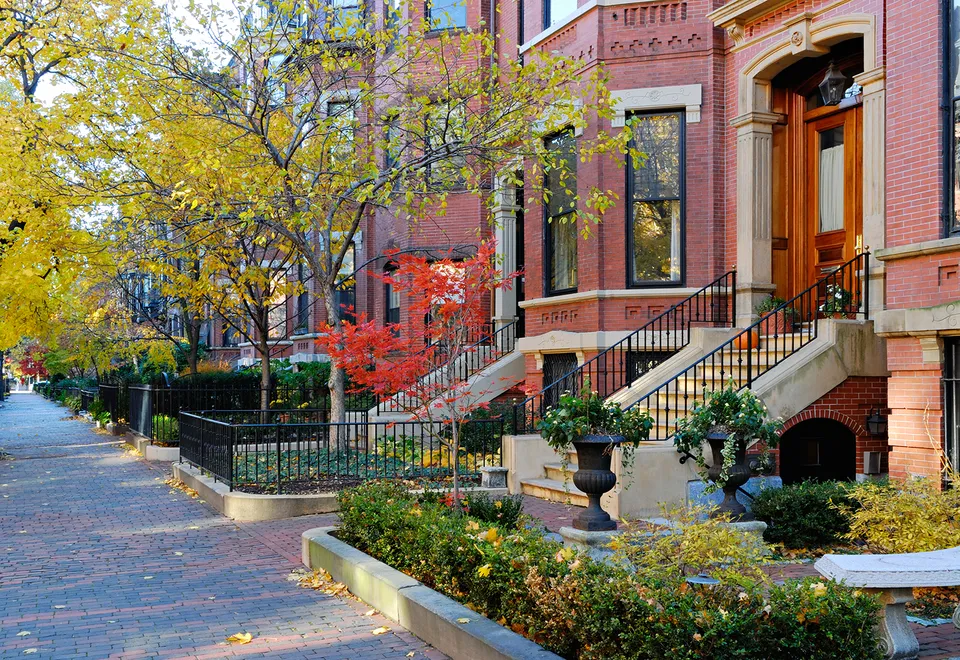 Historische Häuser in Back Bay, Boston iStock © jorgeantonio