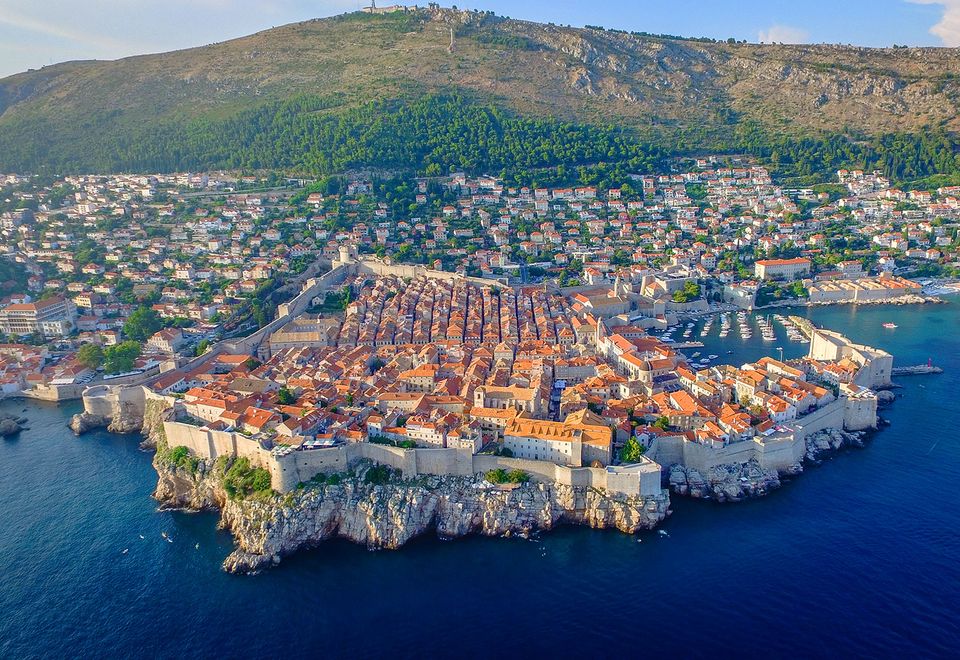 Dubrovnik Vogelperspektive