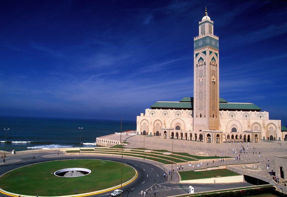 Moschee Hassan II Gesamtansicht