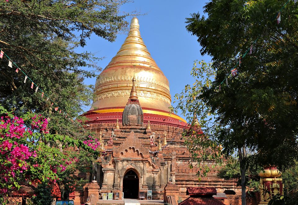 Die wunderschöne Dhammayazika-Pagode, Bagan, Myanmar