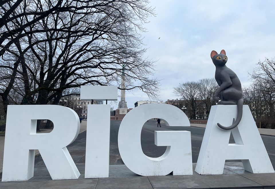RIGA Schild