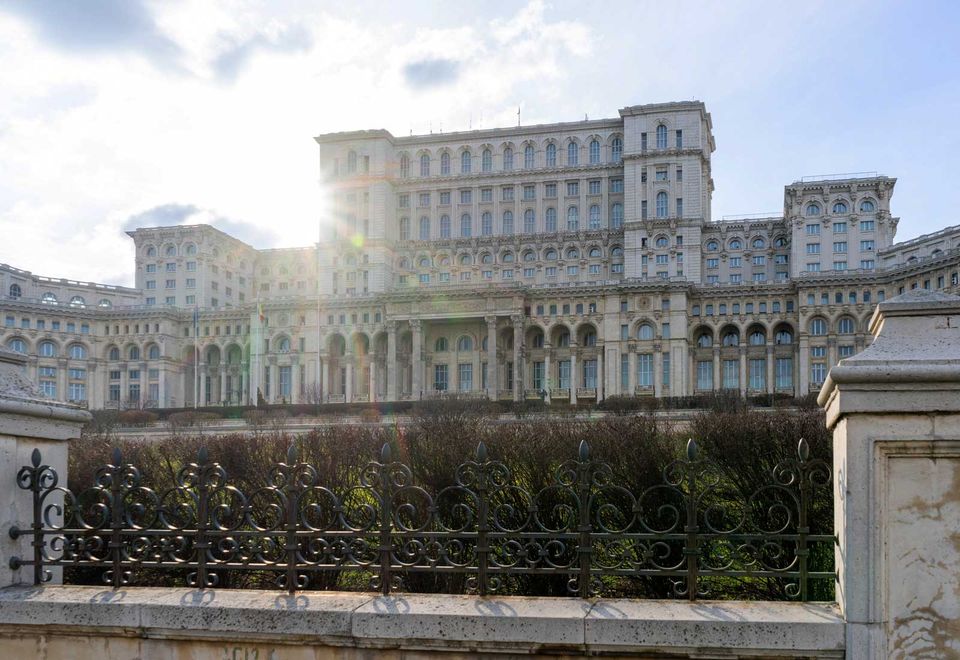 Rumänien Bukarest Palast