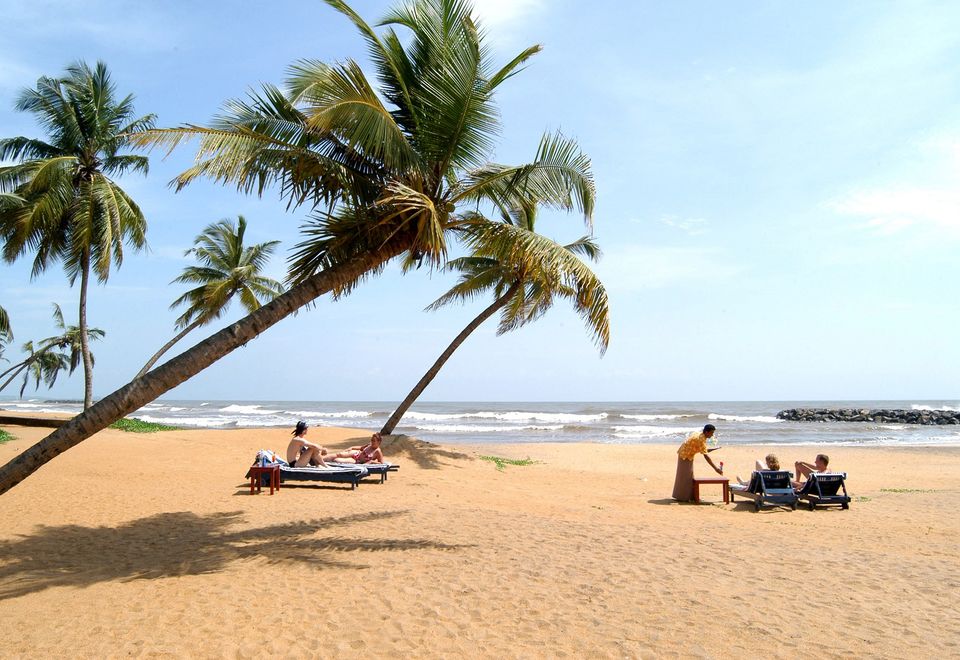Strandidylle auf Sri Lanka