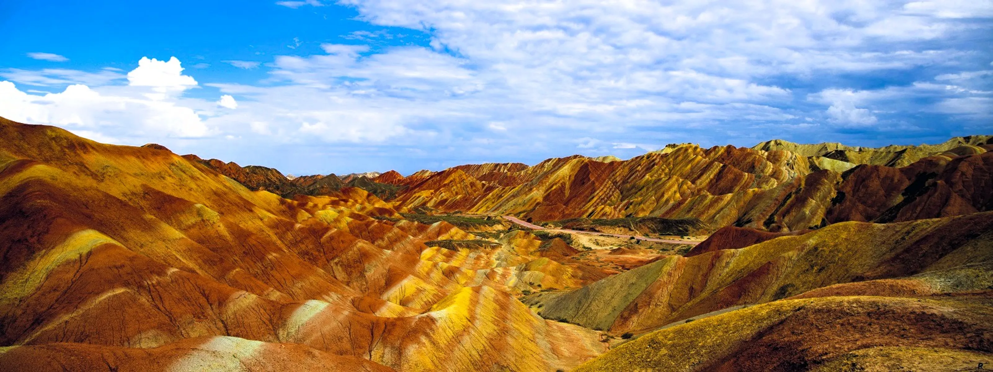 Regenbogenberge in Danxia