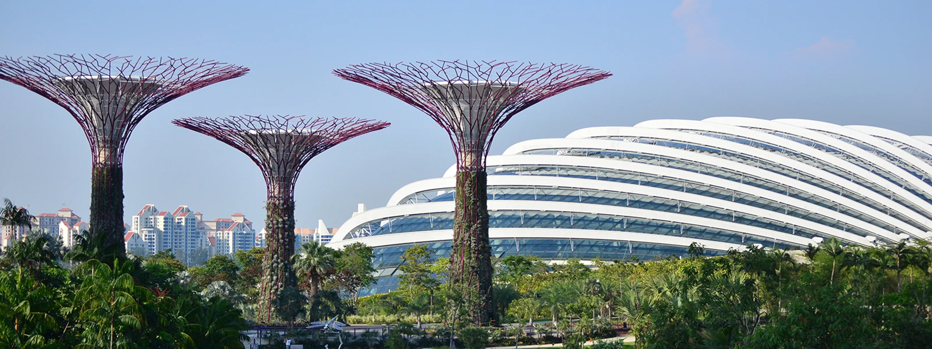 Singapur Reise Panorama Marina Bay Sands