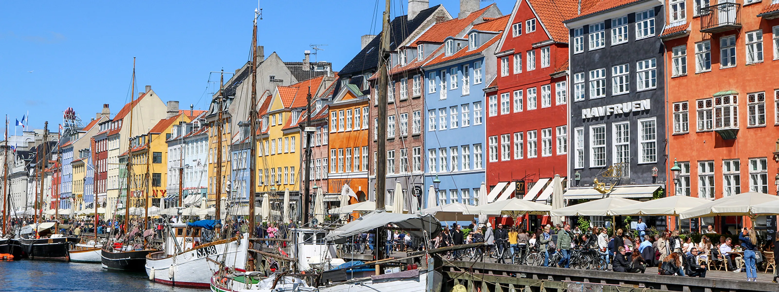 Dänemark Reise - Kopenhagen Nyhavn  