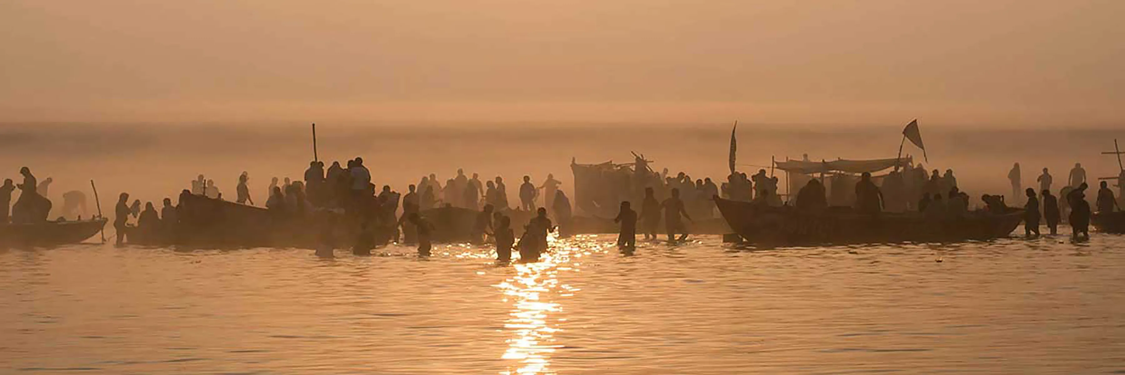 Abendstimmung am Ganges