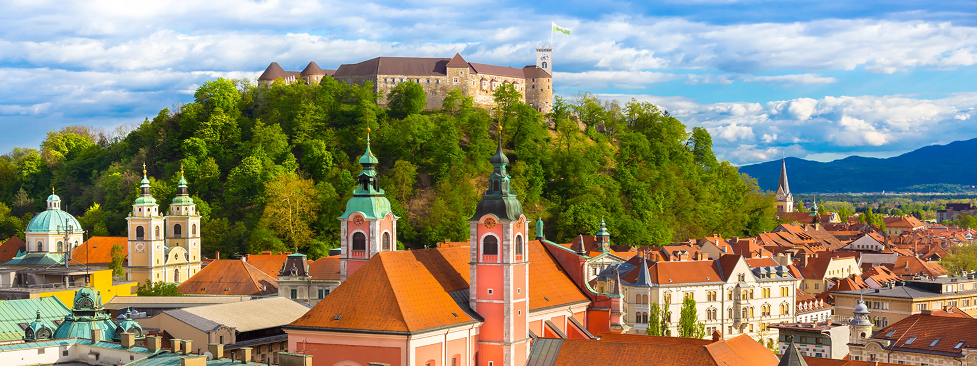 Panorama von Ljubljana