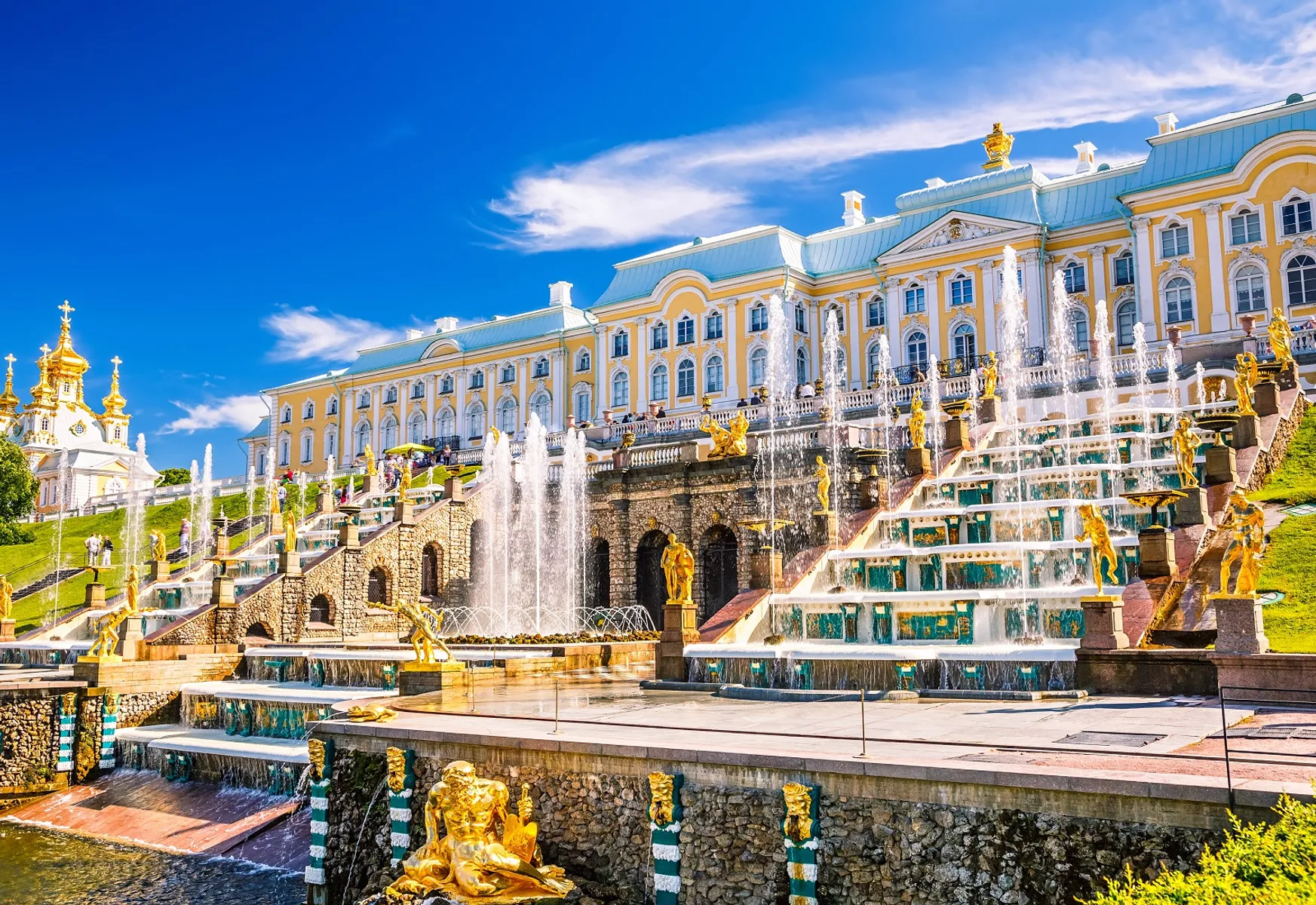 Das Schloss Peterhof