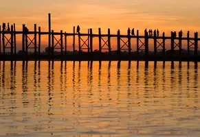 Abendstimmung in Mandalay