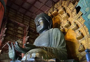Buddha Statue im Todaiji-Tempel