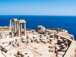 Akropolis von Lindos, Rhodos