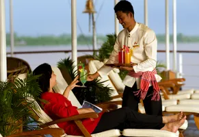 An Bord der RV Mekong Pandaw